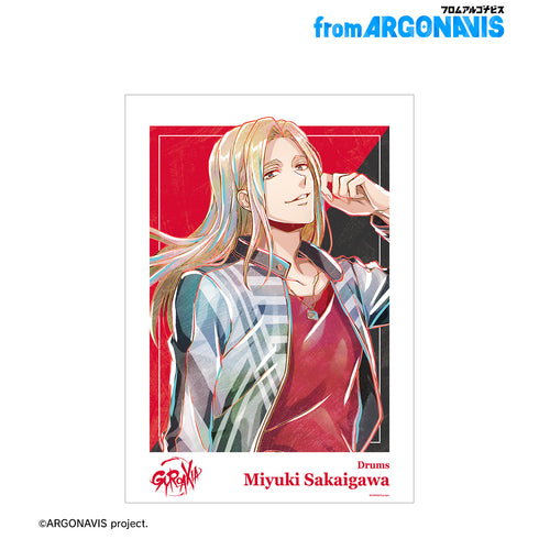 『from ARGONAVIS』界川深幸 Ani-Art 第2弾 A3マット加工ポスター